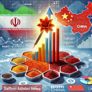 افزایش صادرات زعفران به چین