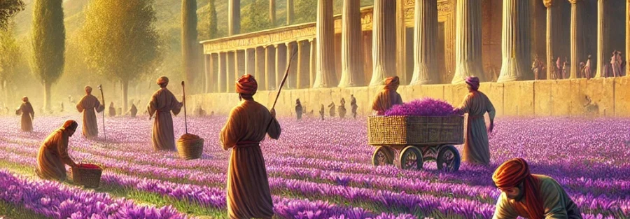 تاریخچه زعفران